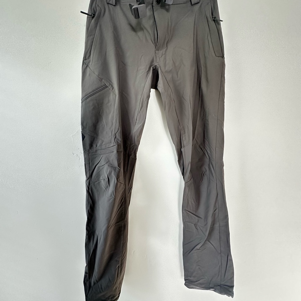 Black Diamond Women's Alpine Hybrid Pants in gray